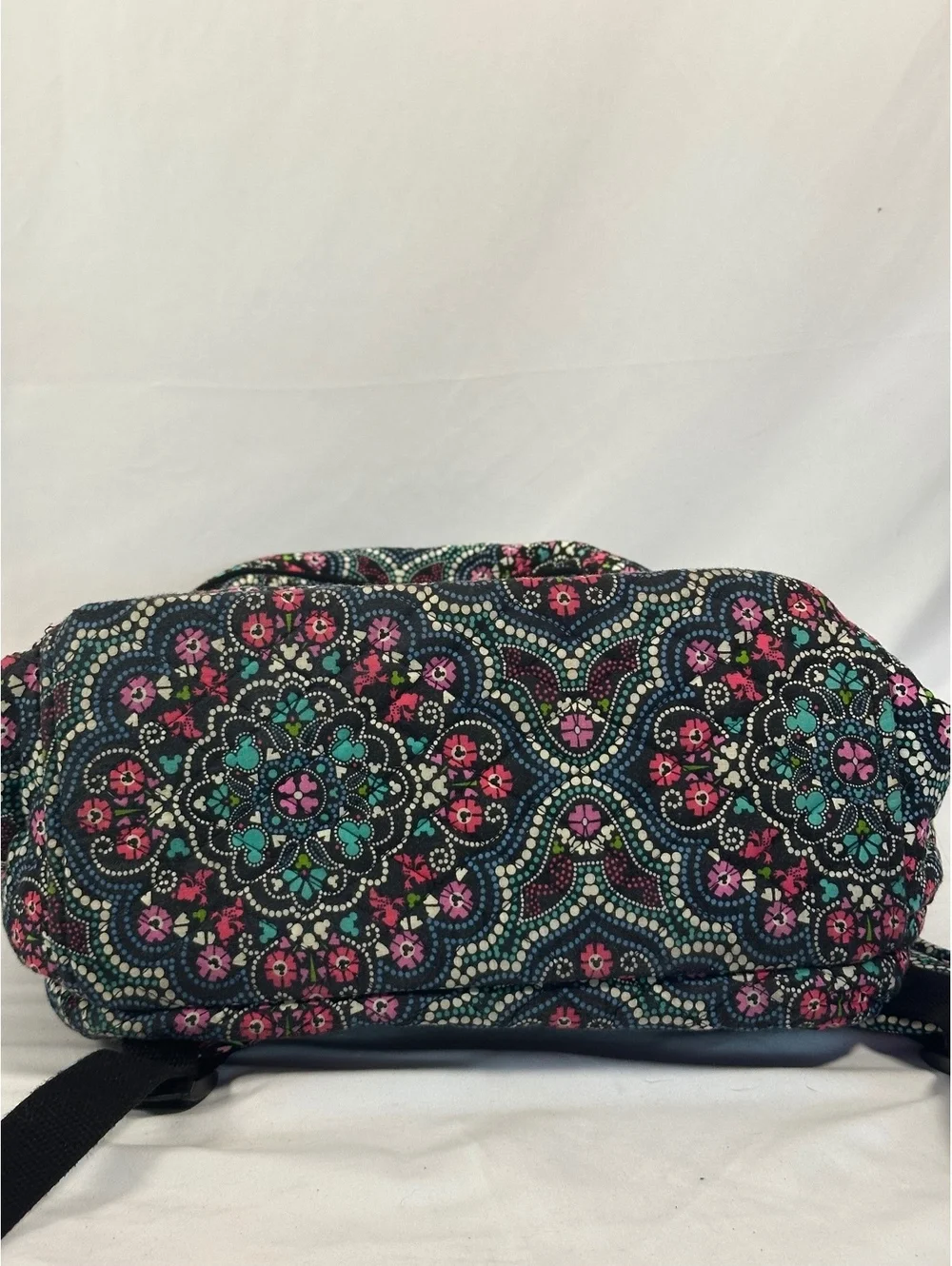 Vera Bradley- Disney Mickey and Minnie Mouse Medallion Patterned Campus Backpack